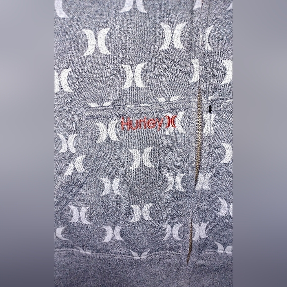 Like new Hurley full zip Hoodia size small womans - Picture 3 of 8